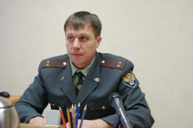 Начальник Великолукского межрайонного отдела по борьбе с незаконным оборотом наркотиков Андрей Павлов