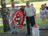 Возложение цветов на мемориале в Андрюково
